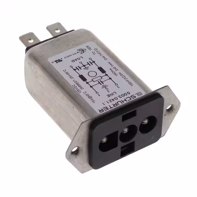 5003.0421.1 SCHURTER Inc.  Modules de filtrage de ligne électrique